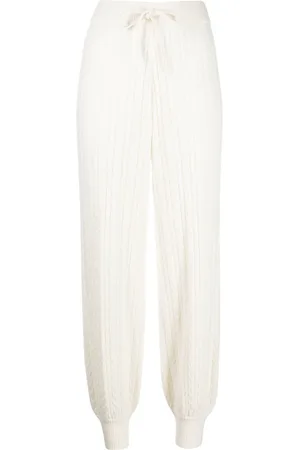 MADELEINE THOMPSON Lily Hose mit Zopfmuster