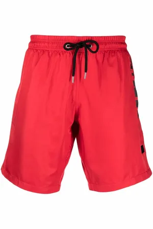 Philipp Plein Badeshorts mit Logo-Print