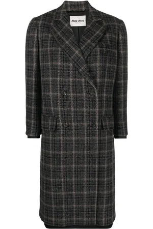 Miu Miu Doppelreihiger Mantel