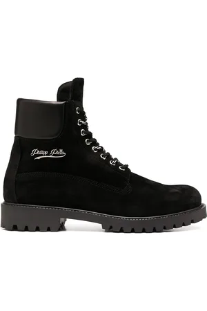 Philipp Plein Knöchelhohe Wildlederstiefel