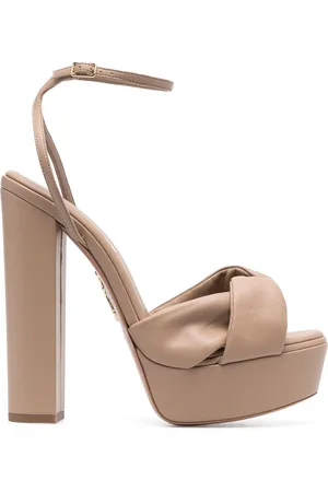Aquazzura Olie Plateau-Sandalen 140mm
