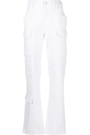 Isabel Marant Gerade Jeans mit Cargotaschen