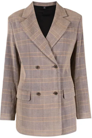 Alexander McQueen Blazer mit Karomuster
