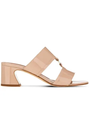 Salvatore Ferragamo Pantoletten mit Vara-Ketten