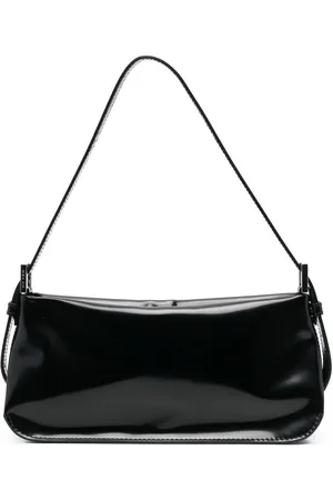 By Far Schultertasche aus Lackleder
