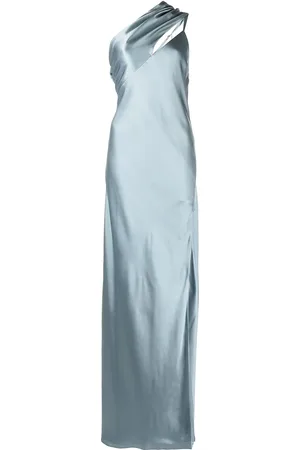 Michelle Mason Asymmetrisches Abendkleid mit Schlitz