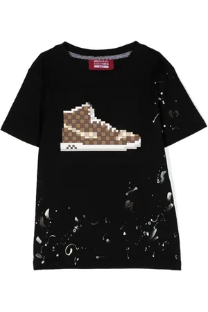 MOSTLY HEARD RARELY SEEN Mini Checker Louis T-Shirt