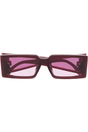 Milan Eckige Fagus Sonnenbrille