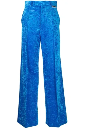 Vetements High-Waist-Hose aus Samt