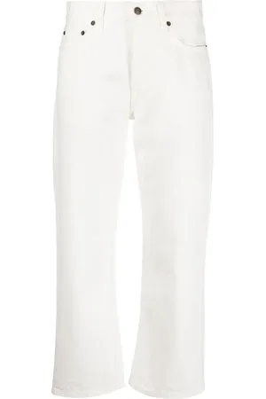 The Row Gerade Cropped-Jeans