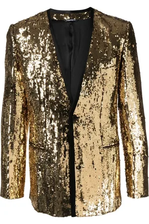 Dolce & Gabbana Verziertes Sakko mit Sicilia-Fit