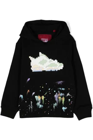 MOSTLY HEARD RARELY SEEN Hoodie mit Sneaker-Print