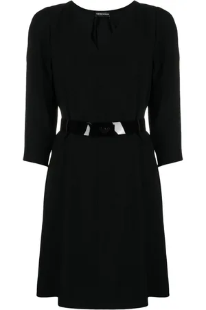 Emporio Armani Kleid mit langen Ärmeln