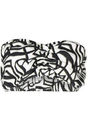 Bambah Bikinioberteil mit geometrischem Print