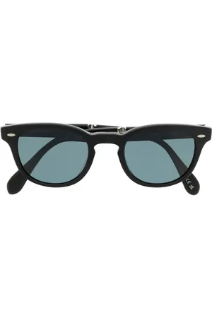 Oliver Peoples Sonnenbrille mit rundem Gestell