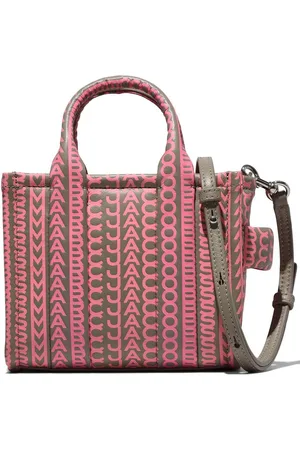 Marc Jacobs The Monogram Leather Crossbody Tote Umhängetasche