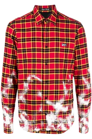 Philipp Plein Flanellhemd mit Logo