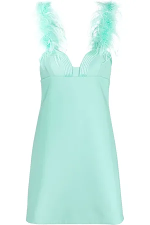 Elie saab Kleid mit Federn