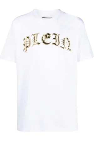 Philipp Plein T-Shirt mit Logo-Applikation