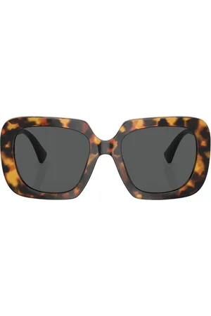 VERSACE Eckige Medusa Sonnenbrille