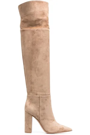 Gianvito Rossi Stiefel mit spitzer Kappe 105mm
