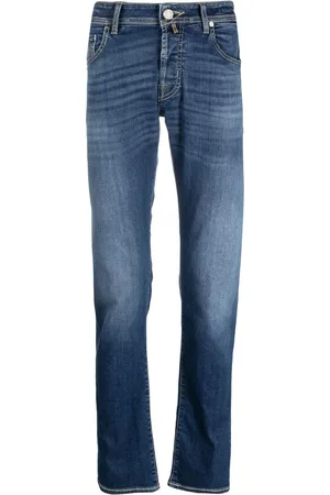 Jacob Cohen Ausgeblichene Straight-Leg-Jeans