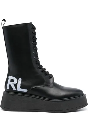 Karl Lagerfeld Stiefeletten mit Logo