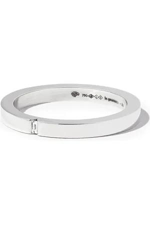 Le Gramme Polierter 18kt Weißgold-Ehering 2mm