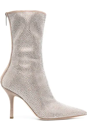 PARIS TEXAS Stiefel mit Kristallen 105mm