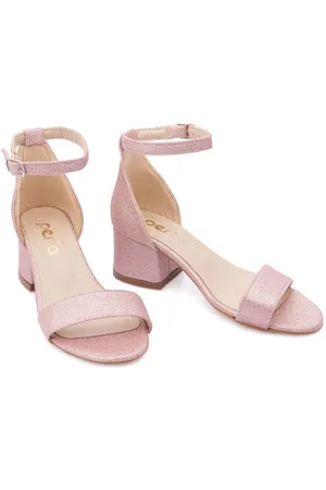 Tulleen Sandalen mit Glitter-Optik
