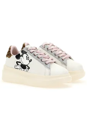 Moa Plateau-Sneakers mit Micky Maus