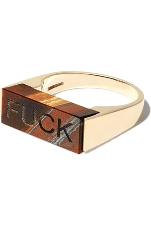 LUIS MORAIS 14kt Gelbgoldring mit Tigerauge