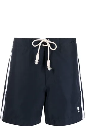 Palm Angels Badeshorts mit Logo-Stickerei