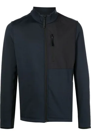 Aztech Fleecejacke mit Kontrasteinsätzen