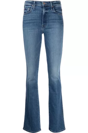 Mother Damen Bootcut Jeans - The Double Insider Heel Jeans