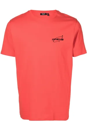 FIVE CM T-Shirt mit Leap into Void-Print