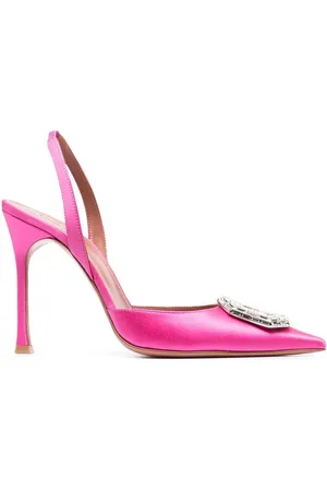 Amina Muaddi Camelia Slingback-Pumps 105mm