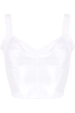 Dolce & Gabbana Cropped-Oberteil aus Spitze