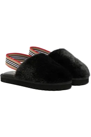 Burberry Slipper mit Vintage-Check