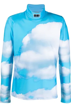VTMNTS Oberteil mit Wolken-Print