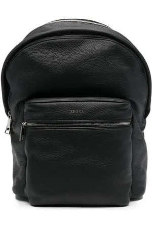 Ermenegildo Zegna Rucksack mit Logo-Schild