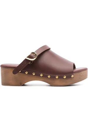 Ancient Greek Sandals Clogs mit Schnalle
