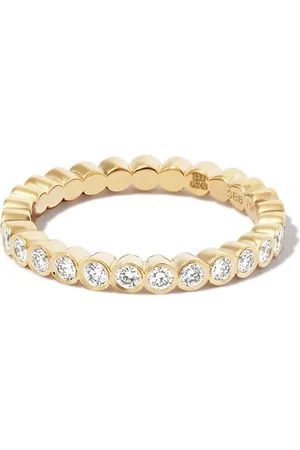 SOPHIE BILLE BRAHE 18kt Mon Cher Croissant Gelbgoldring mit Diamanten