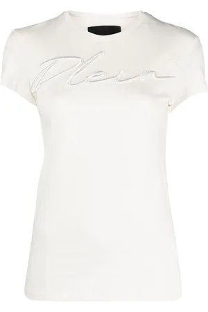 Philipp Plein T-Shirt mit Logo-Stickerei