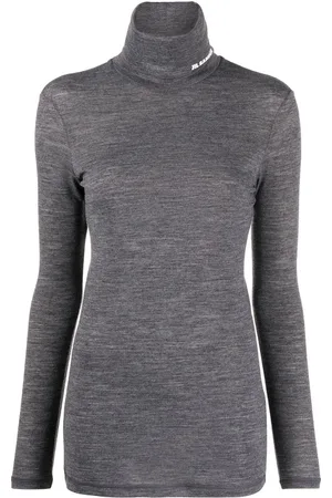 Jil Sander Oberteil mit Stehkragen