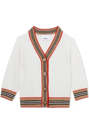 Burberry Cardigan mit Icon-Streifen