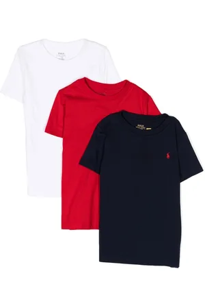 Ralph Lauren Set aus drei T-Shirts mit Logo