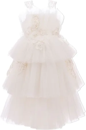 Tulleen Gestuftes Zayante Kleid