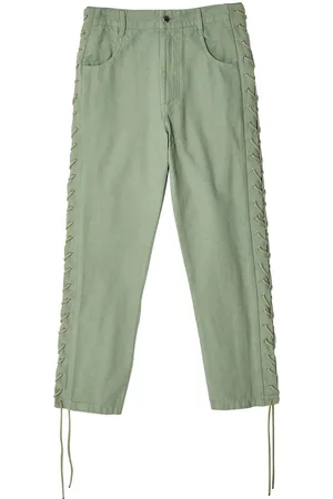 ECKHAUS LATTA Gerade Hose mit Schnürung