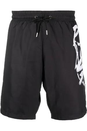 Philipp Plein Badehose mit Logo-Print